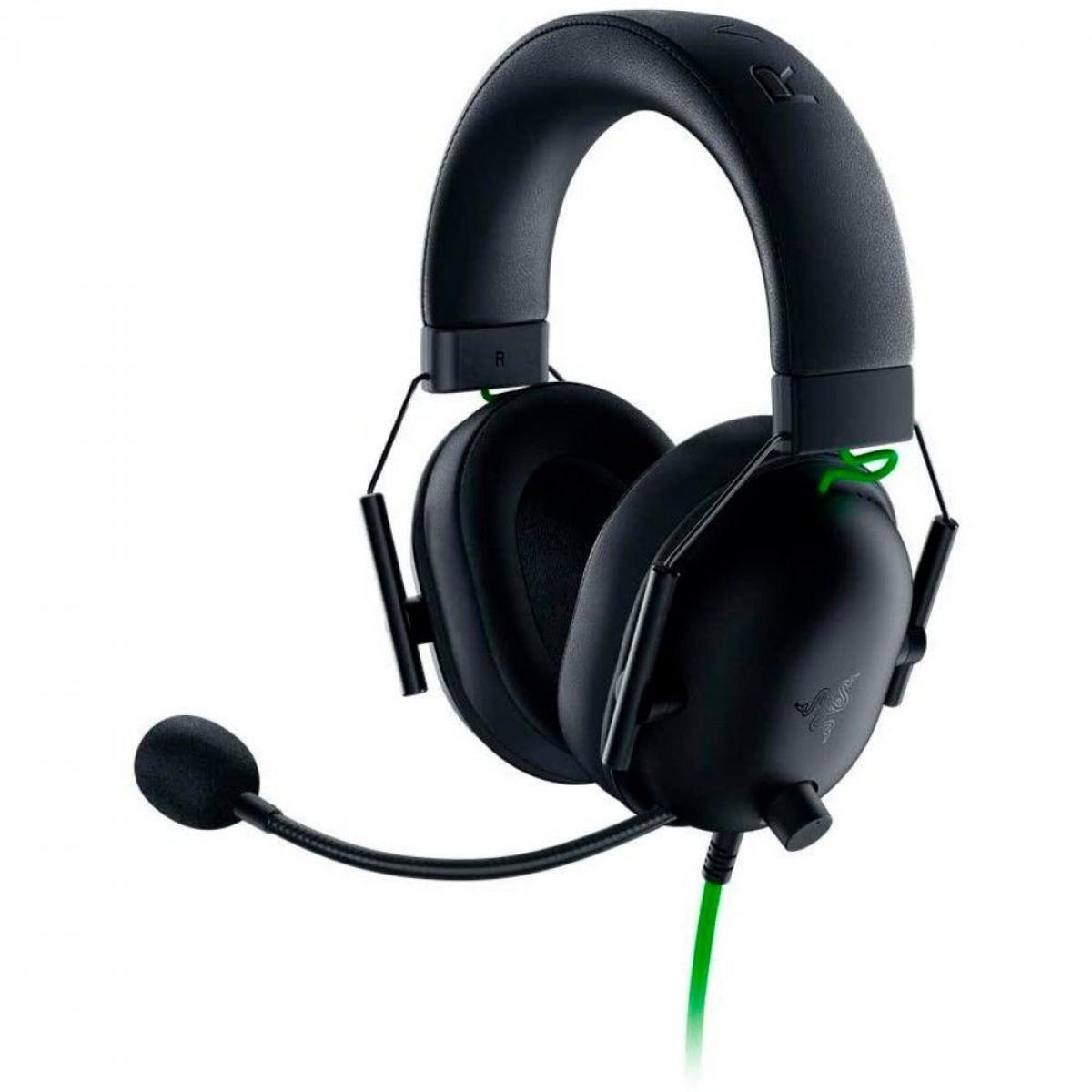 Headset Gamer Razer Blackshark V2 x Surround 7.1 Preto