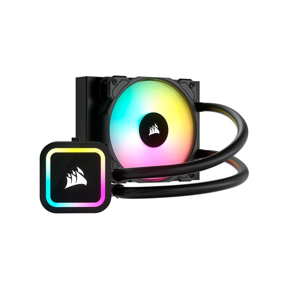 Water Cooler Corsair H60X Elite, RGB, 120mm, Intel/AMD - Preto