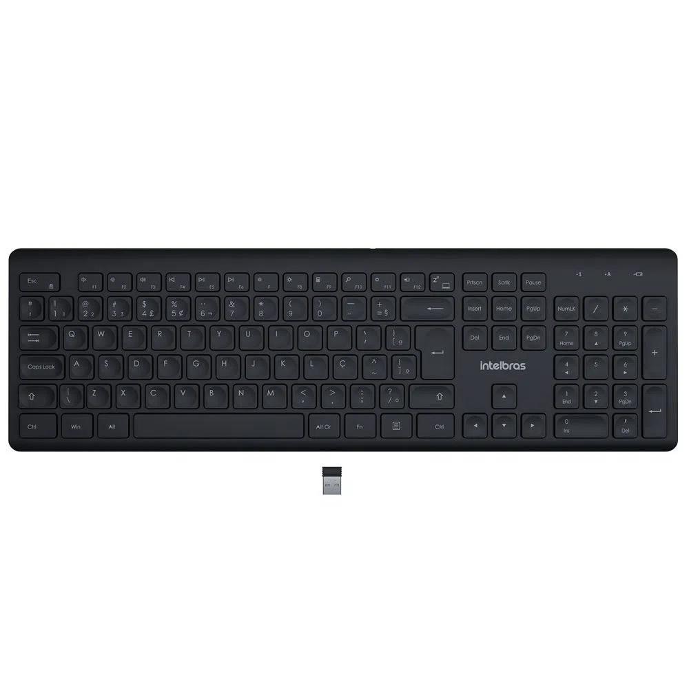 Teclado sem Fio Intelbras TSI50 ABNT2 Preto