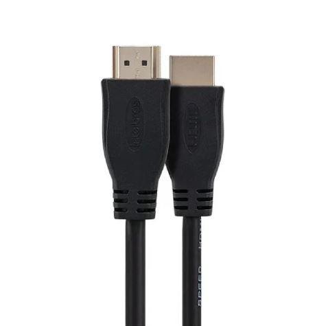 Cabo HDMI x HDMI 2.0 4K, 2,5m, Ch 2025. Blindado, Preto - Intelbras