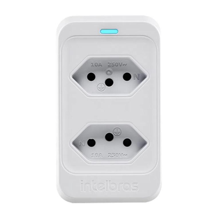 Protetor Eletrônico DPS Intelbras 2 Tomadas 10A Branco