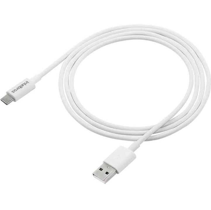 Cabo USB-a x USB-C 1,2m Euac 12PB Branco - Intelbras