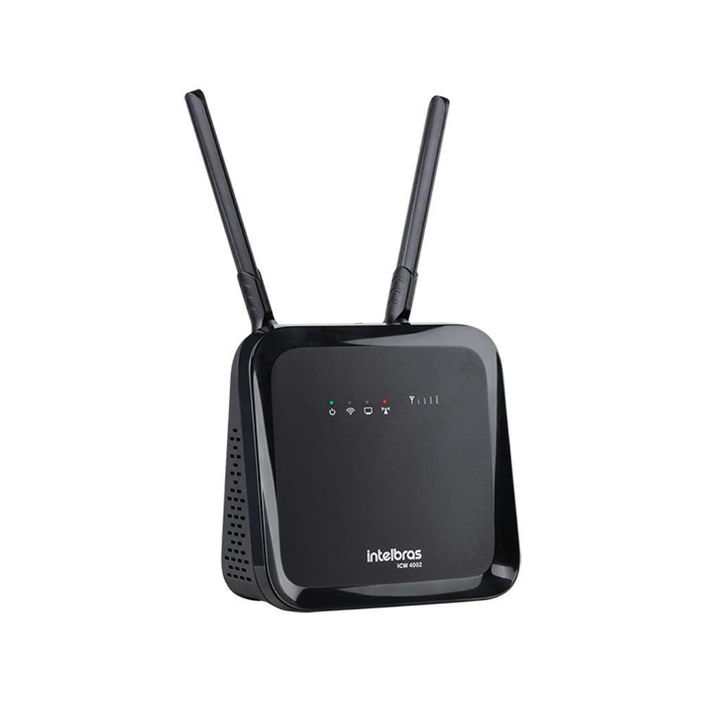 Interface Celular 4G Intelbras Icw 4002 Wi-Fi até 32 Dispositivos