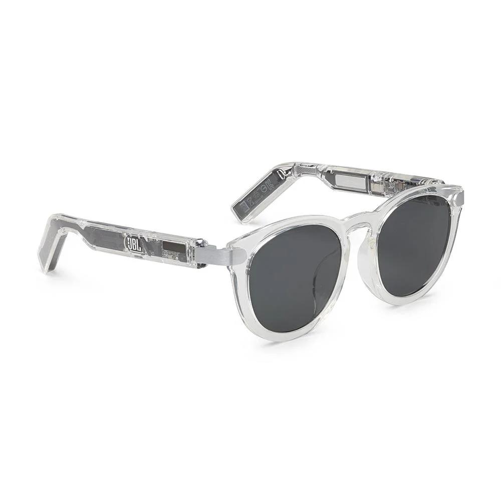 Oculos de Sol com Fone de Ouvido JBL Soundgear Frames Round, Bluetooth 5.2, IP54, Pearl