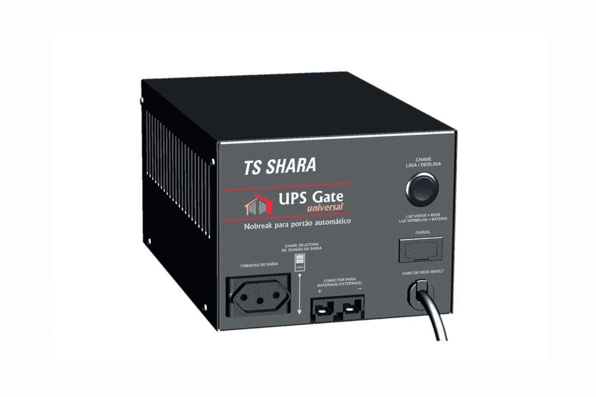 Nobreak Senoidal 1200VA UPS Gate Universal para Portoes sem Bateria - TS Shara