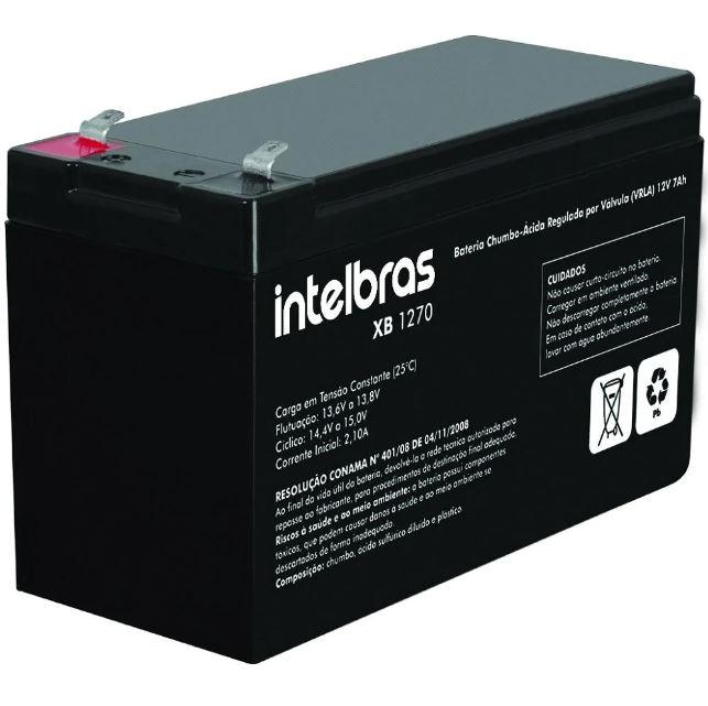 Bateria Selada Vrla 12V 7Ah Xb 1270 para Nobreak - Intelbras