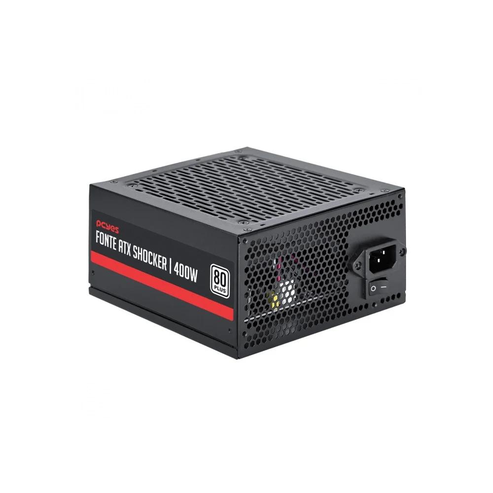 Fonte ATX 400W 80 Plus White PCYes Shocker
