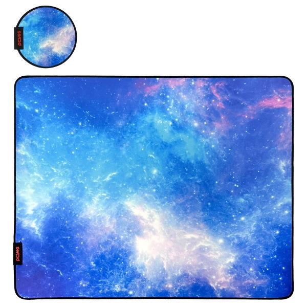 Mousepad Gamer PCYes Obsidian G3D 500x400mm - Tecido com Infusão de Vidro