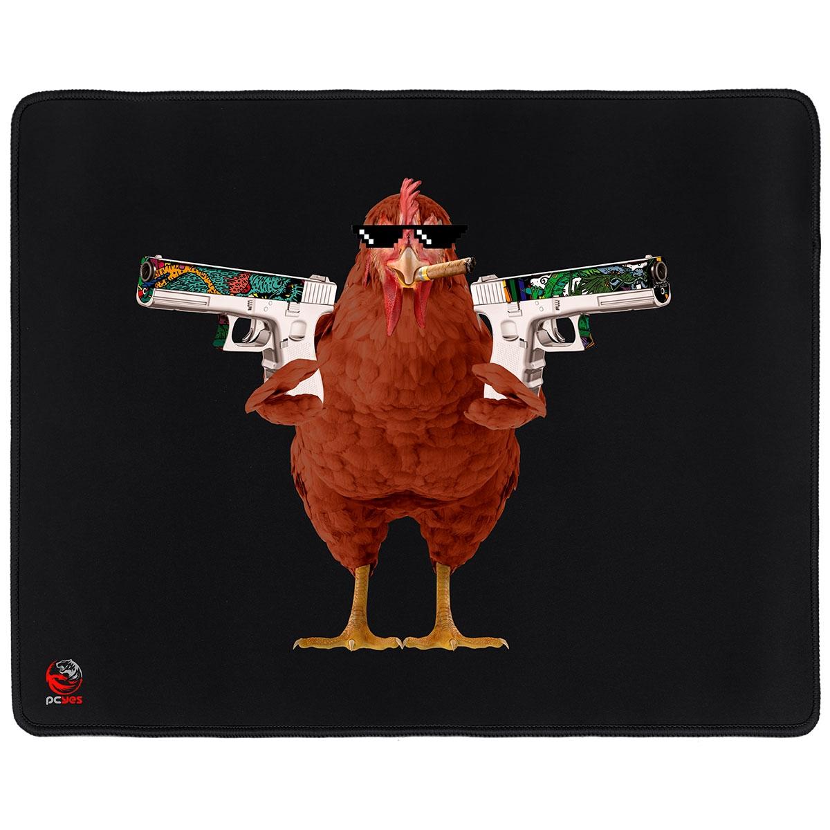 Mousepad Gamer PCYes Chicken Medium Speed 500x400mm
