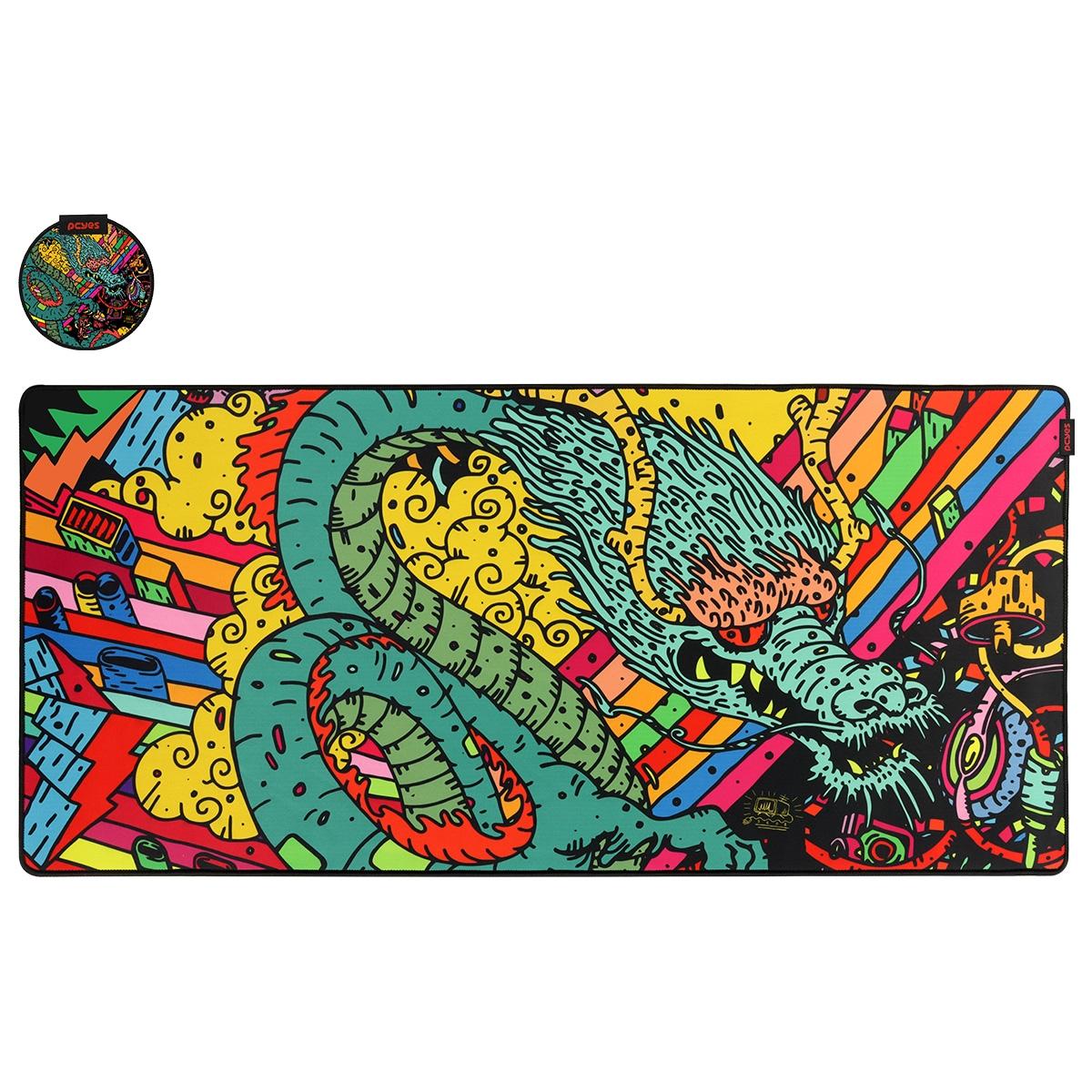 Mousepad Gamer PCYes Dragon Extended Speed 900x420mm