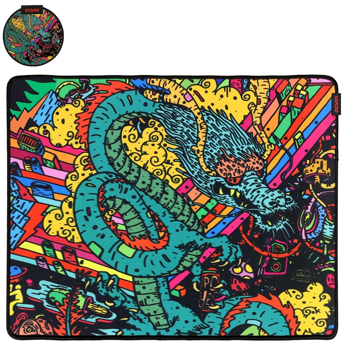 Mousepad Gamer PCYes Dragon Medium Speed 500x400mm