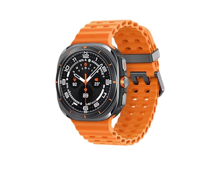 Relógio de Pulso Samsung Galaxy Watch Ultra, 47mm, LTE, Bluetooth, Display de 1.47", Titanio Cinza
