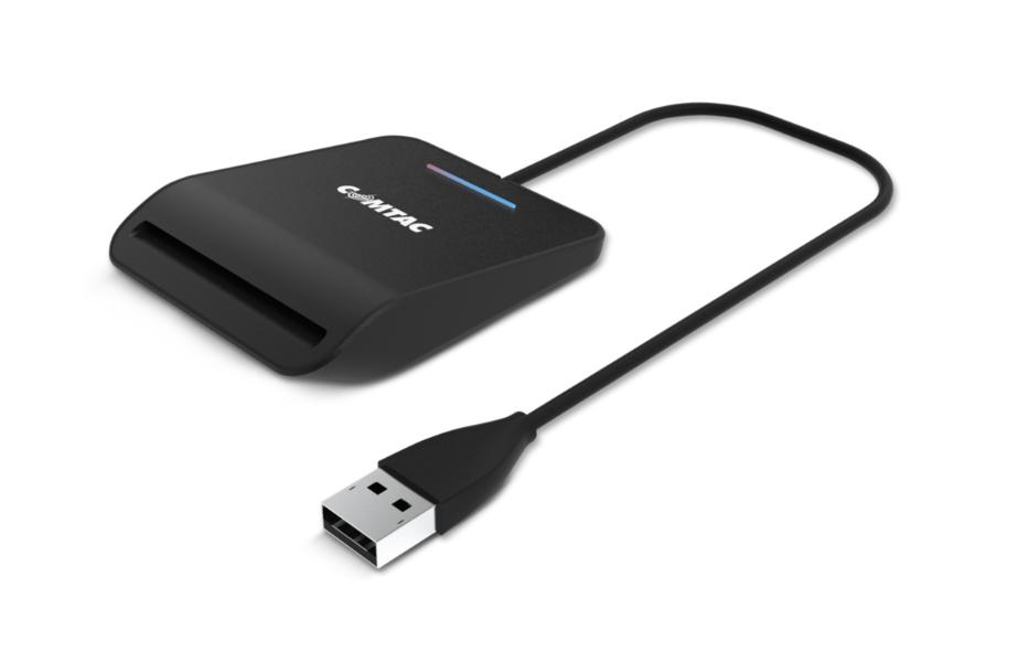 Leitor e Gravador de Smartcard USB 2.0 Comtac
