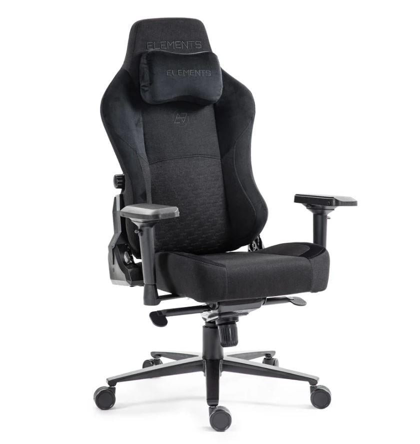 Cadeira Gamer Elements Lunari Fearless até 150kg Preto