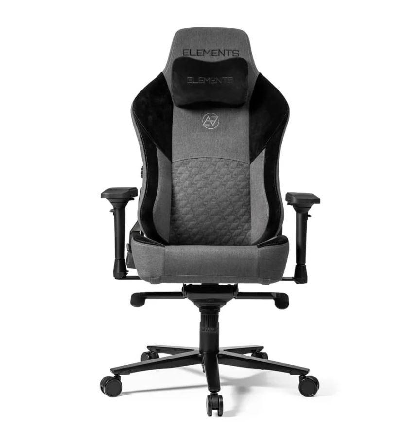 Cadeira Gamer Elements Lunari Fearless até 150kg Cinza