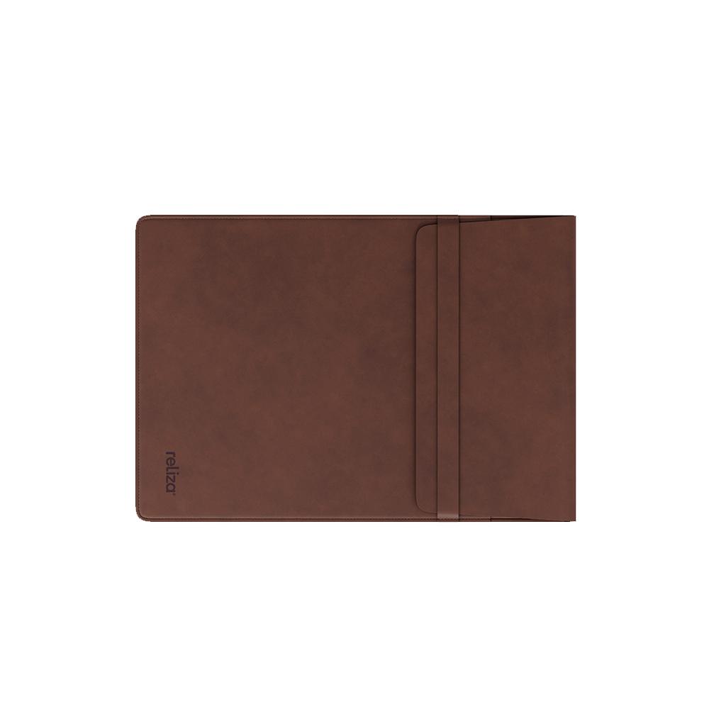 Pasta para Notebook 15,6" em Courino Marrom - Reliza