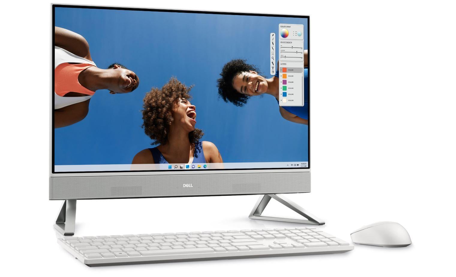 Desktop All In One Dell Inspiron 24 i5-1334U 8GB 512GB SSD 23,8 FHD Windows 11 Home - 1 Ano no Local
