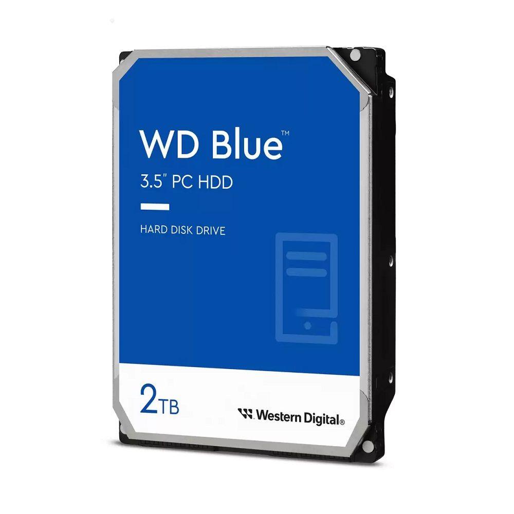 Hard Disk SATA III 2TB 7200RPM 256MB 3,5" WD Blue para Desktop