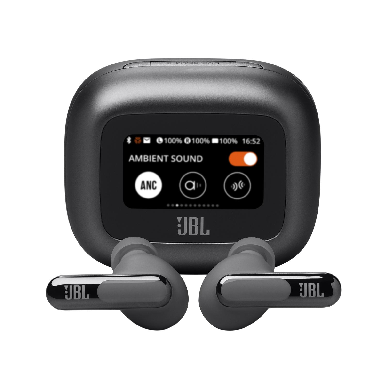 Fone de Ouvido JBL TWS Live Beam 3 Preto, Bluetooth 5.3, IP55, Áudio Hi-Res, JBLLIVEBEAM3BLK
