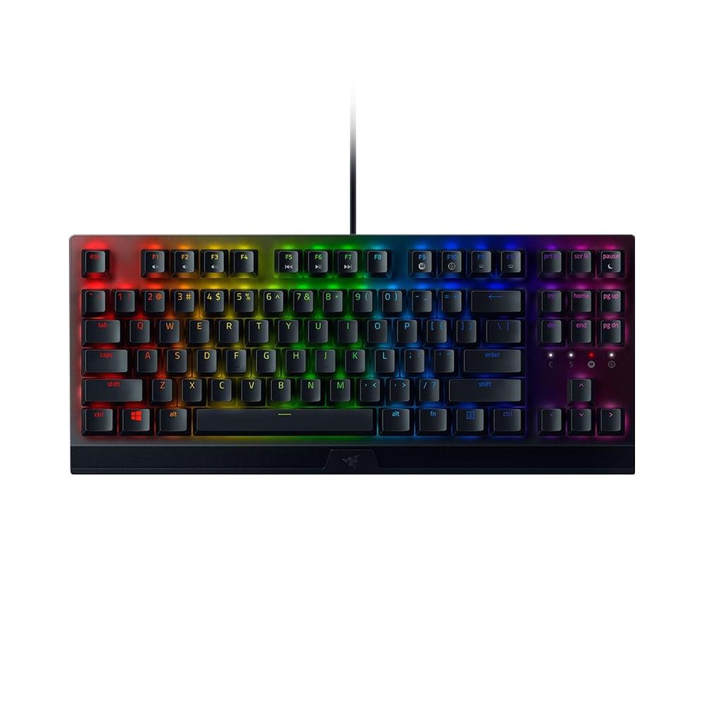 Teclado Gamer Mecânico Razer Blackwidows V3 Chroma Layout Us