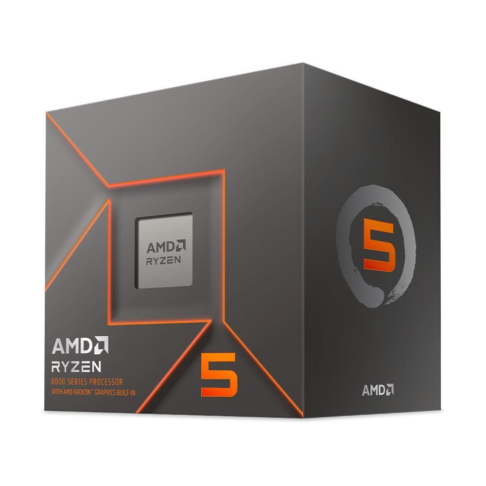 Processador AMD Ryzen 5 8500G 3,5GHz (5.0GHz Max) Cache 22MB, AM5, Vídeo Integrado