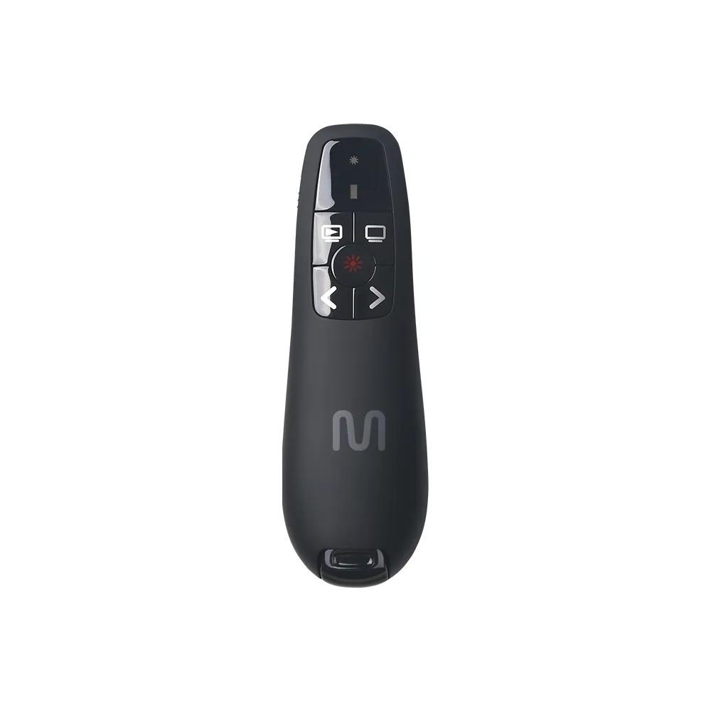 Apresentador sem Fio Multilaser, PS200 com Laser USB com Alcance de 30m, Preto, AC385