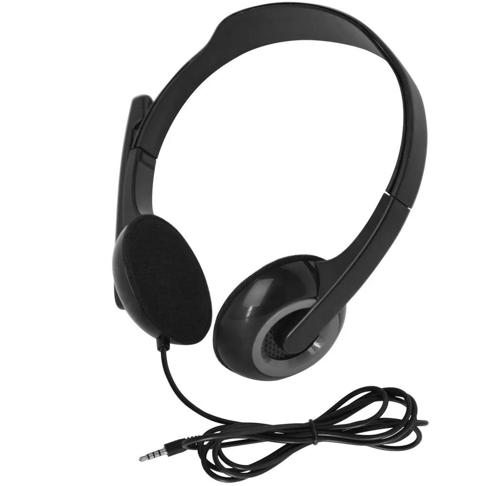 Headset Basic Multilaser, P3 Cabo de 150cm, Cancelamento de Ruído, Potência 45MW, Preto, PH367