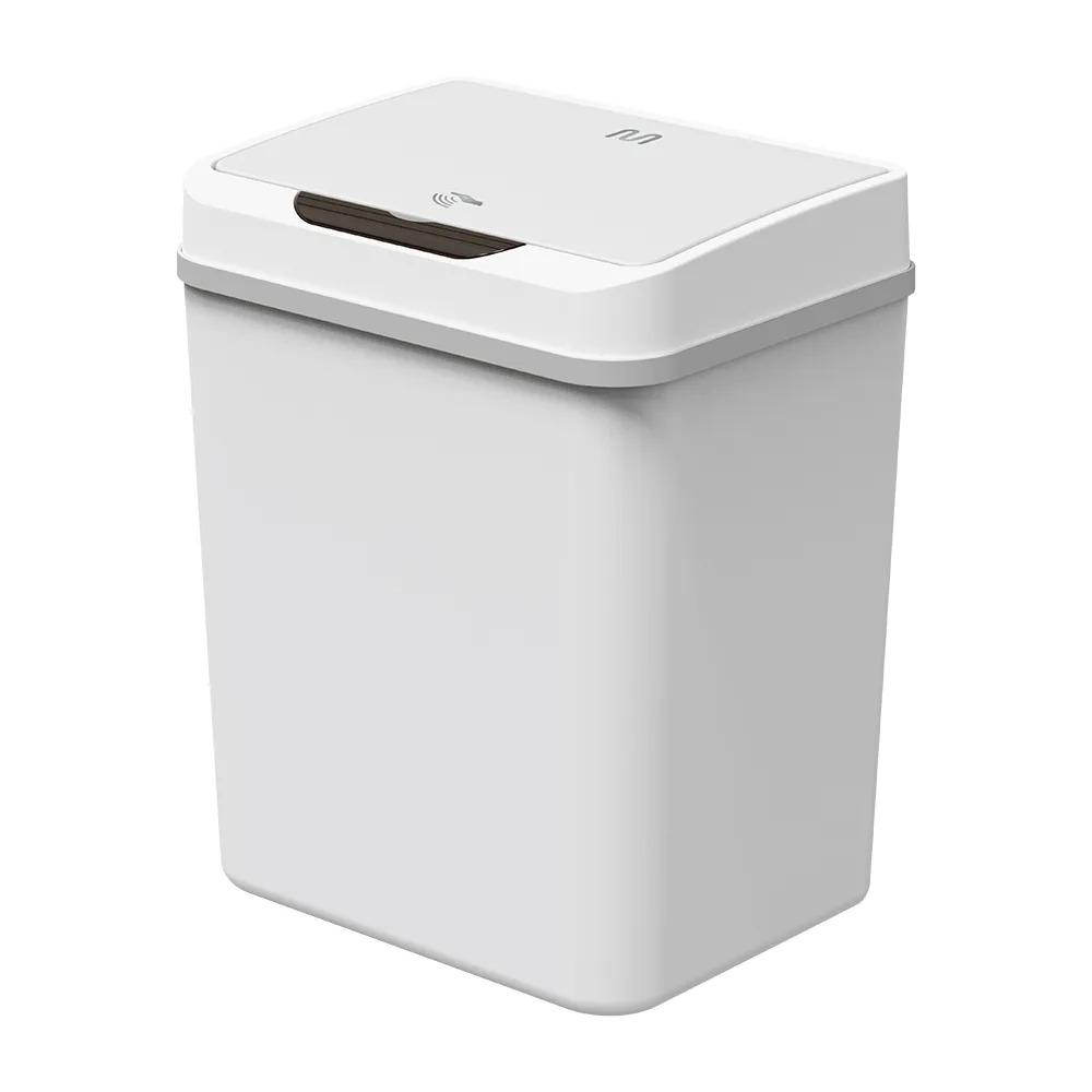 Lixeira Branco Multilaser, Automática, 9L, com Sensor de Aproximação, EI078
