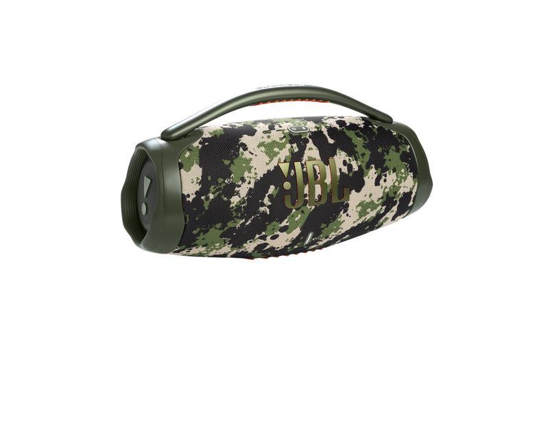 Caixa de Som JBL Boombox 3 Portátil Bluetooth Squad - JBLBOOMBOX3SQUADBR