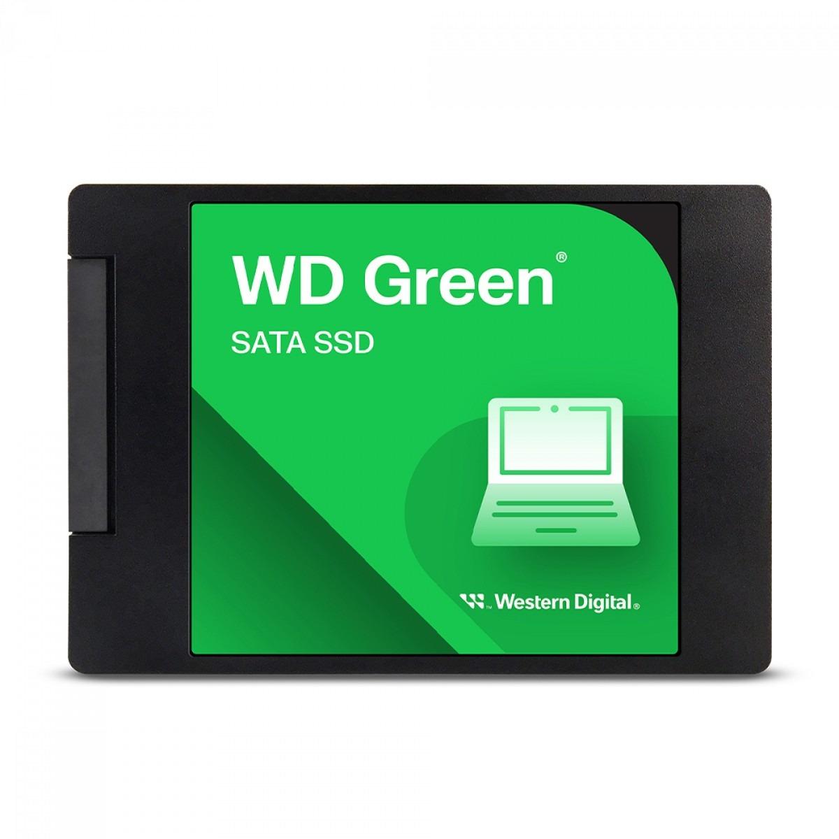 SSD SATA III 480GB 2.5" WD Green Leitura 545MB/s Gravação 430MB/s