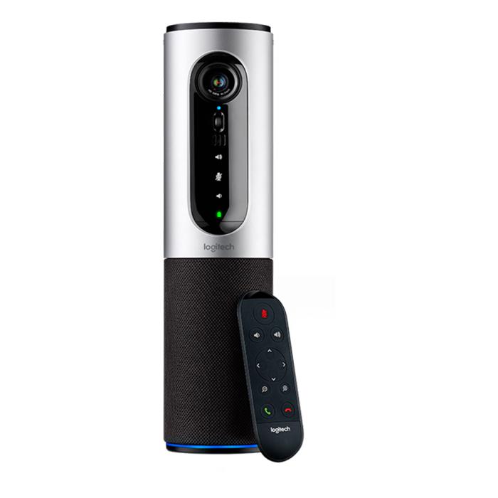Câmera para Vídeo Conferência Logitech Connect, Full HD, 1080P, Bluetooth, Microfone, 960-001035