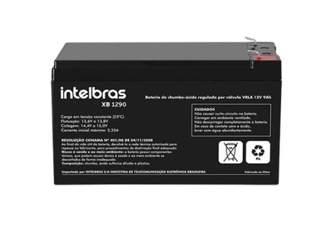 Bateria Selada Vrla 12V 9Ah Xb 1290 para Nobreak - Intelbras