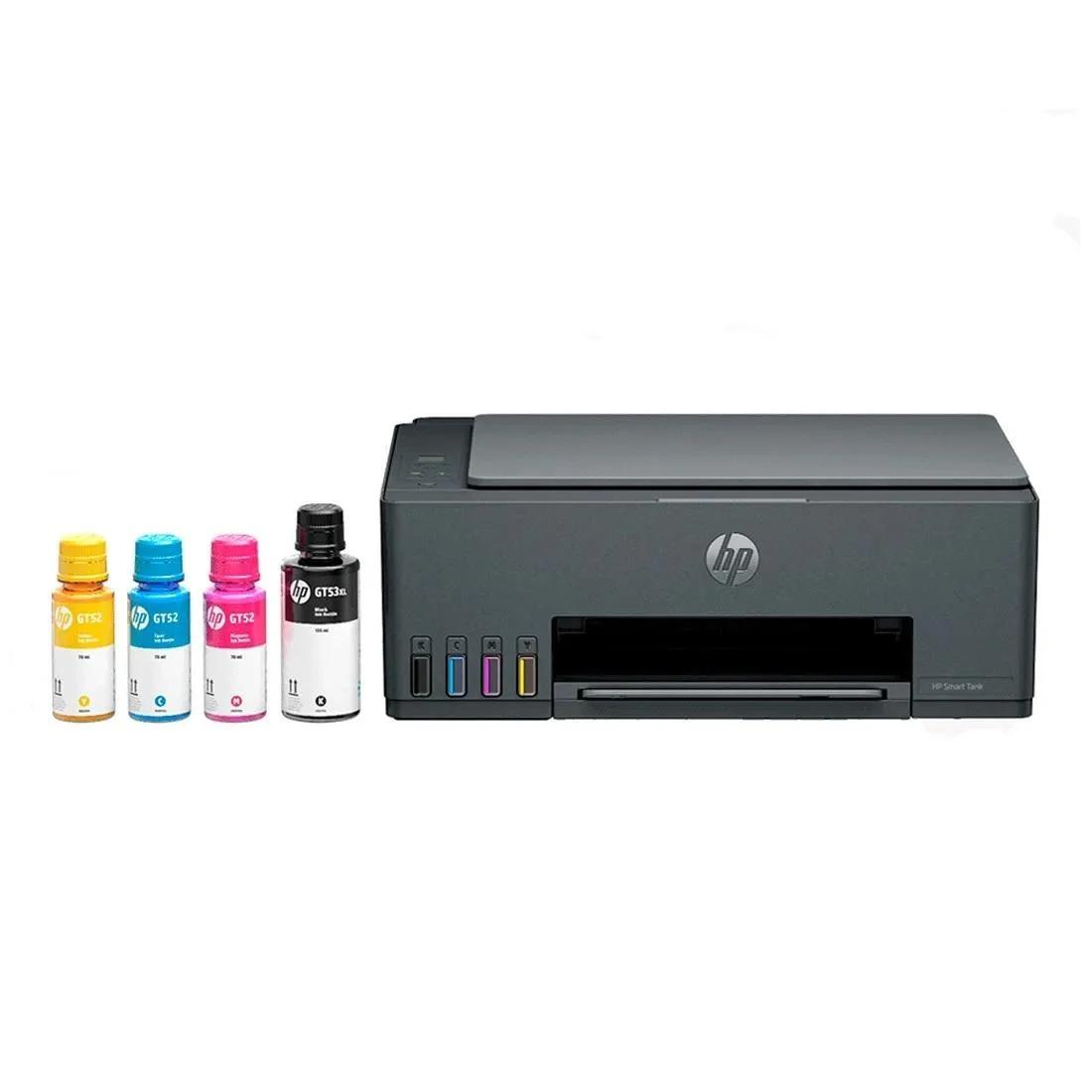 Impressora HP Smart Tank 584 Multifuncional Tanque de Tinta Colorida, Wi-Fi, USB, Bivolt