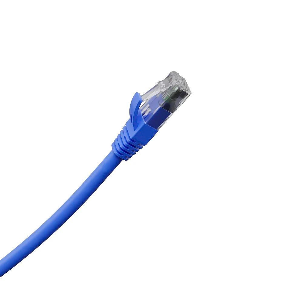 Patch Cord Impact Giga UTP CAT6 4P Azul 5m - Intelbras