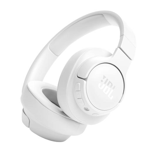 Fone de Ouvido sem Fio JBL Tune 720BT Branco, BT 5.3, 76H de Bateria, JBLT720BTWHT