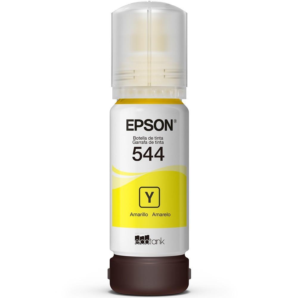 Refil de Tinta Epson T544422 Amarelo 65ml