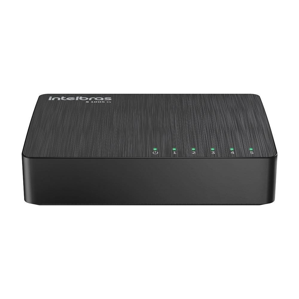 Switch 5P Gigabit Ethernet 10/100/1000 SKD-S1005G - Intelbras