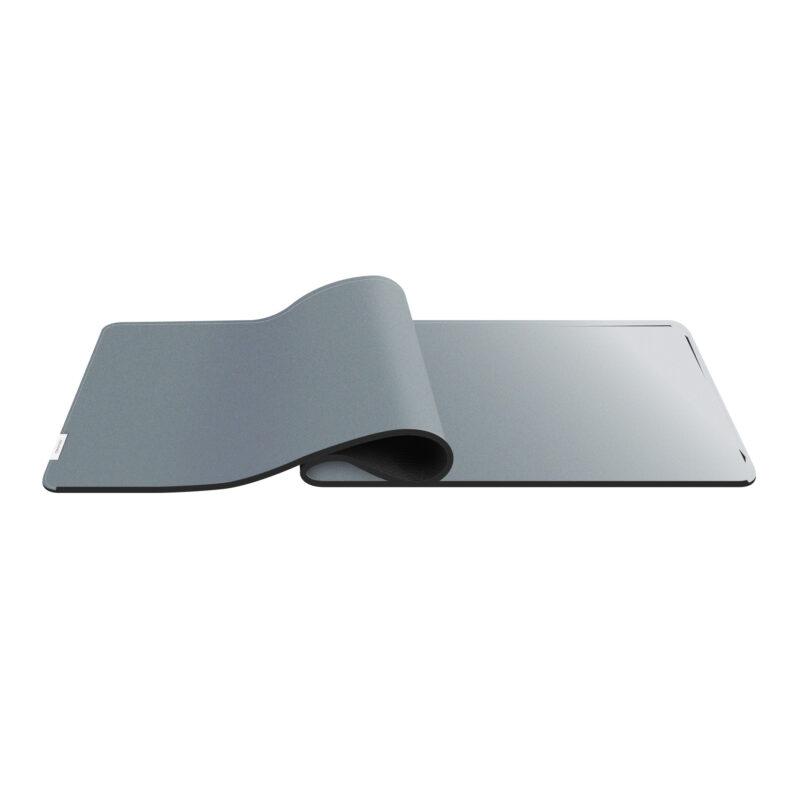 Mousepad Desk Pad Cinza 80x30x0,3 cm, Tecido Impermeável, OFDP01GR, Geonav