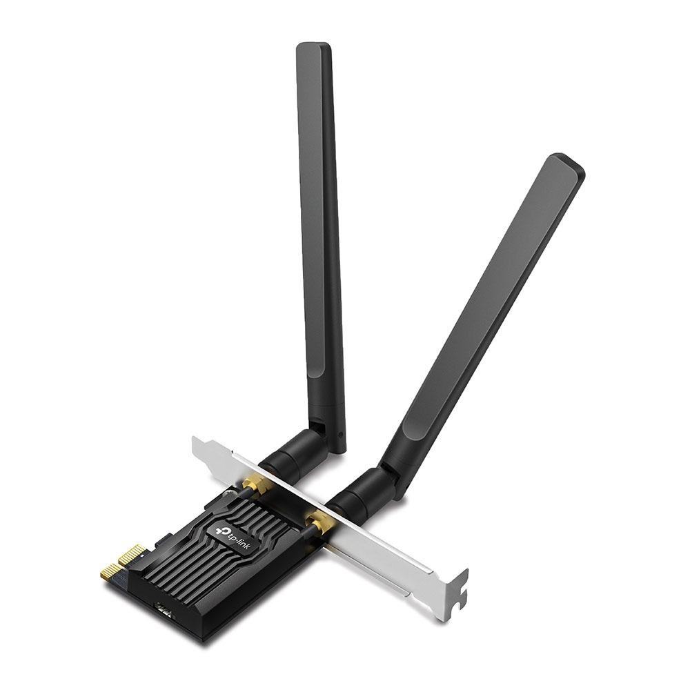 Placa PCI-e Wireless AX1800 Wi-Fi 6, Bluetooth 5.2, Archer TX20E, 2 Antenas, Dual Band - Tp Link