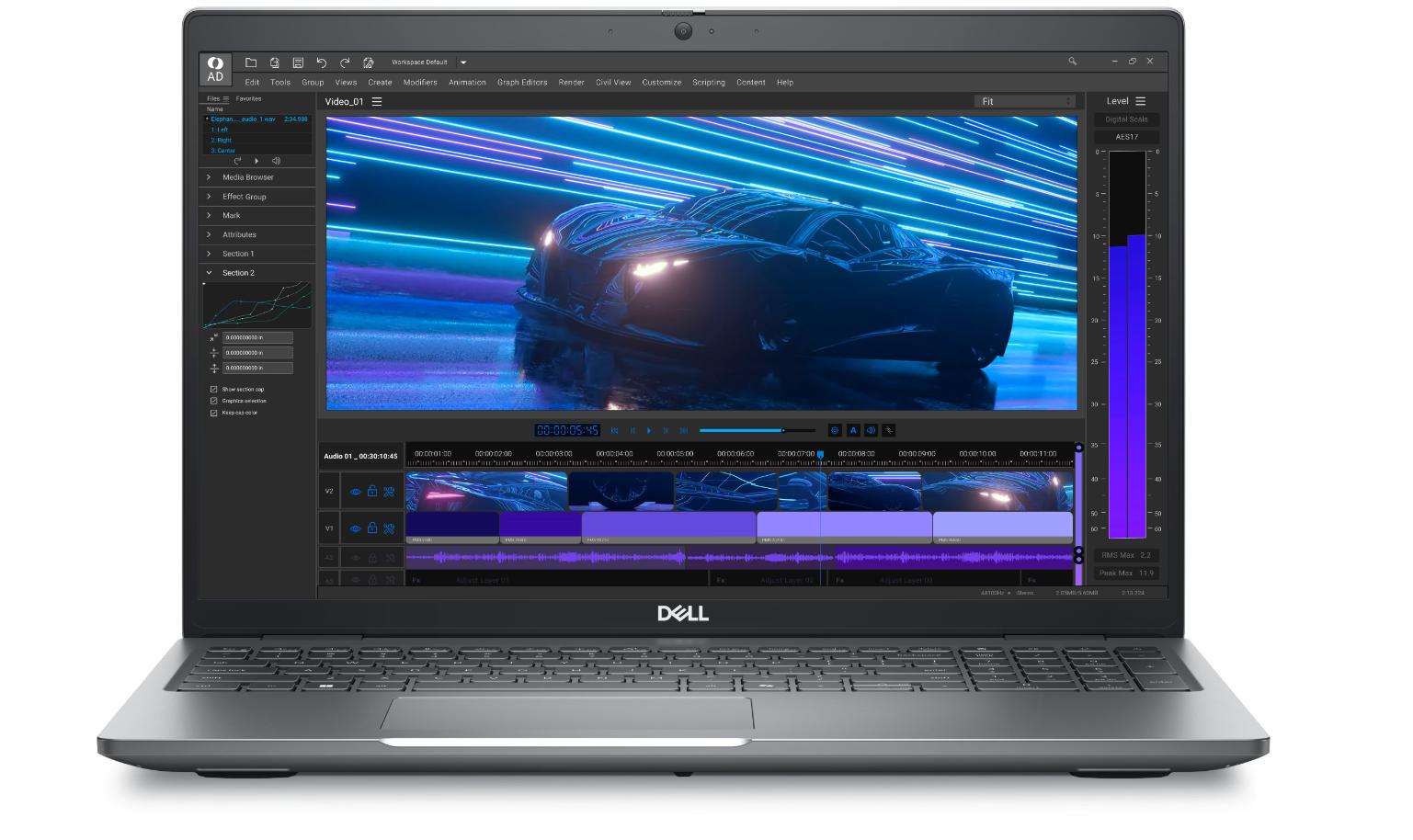 Notebook Workstation Móvel Dell Precision 3591 Ultra 7 165H 32GB 512GB SSD RTX A1000 6GB Win 11 Pro