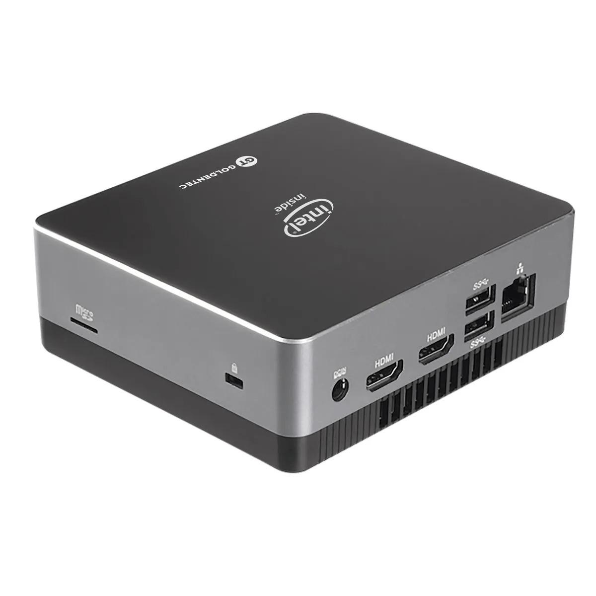 Desktop Mini PC Intel Core i3-1005G1 10ª Ger, 4GB, 120GB SSD, Wi-Fi, Bluetooth, LAN Gigabit, Linux