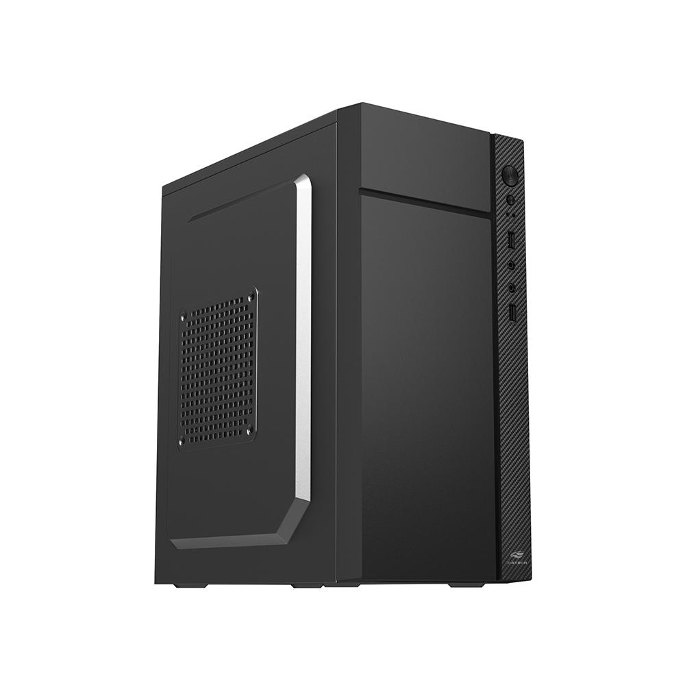 Gabinete Office C3 Tech, Micro-ATX, Mini-Tower sem Fans sem Fonte - MT-34BK