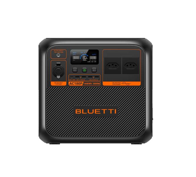 Estação de Energia Portátil Bluetti AC180P 1800W 1440WH 220V