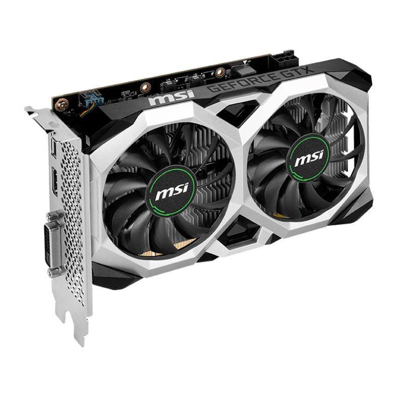 Placa de Vídeo MSI GeForce GTX 1650 Ventus Xs OCV3 4GB GDDR6 128BIT DVI/HDMI/DP