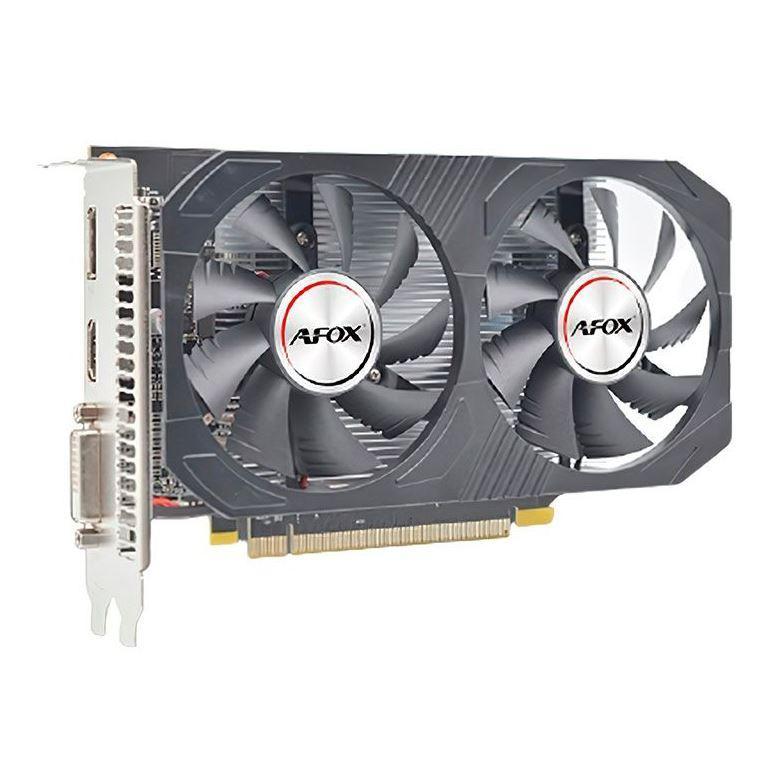 Placa de Vídeo 4GB 128BITS AMD Radeon RX 550 HDMI/DP/DVI Dual Fan - Afox