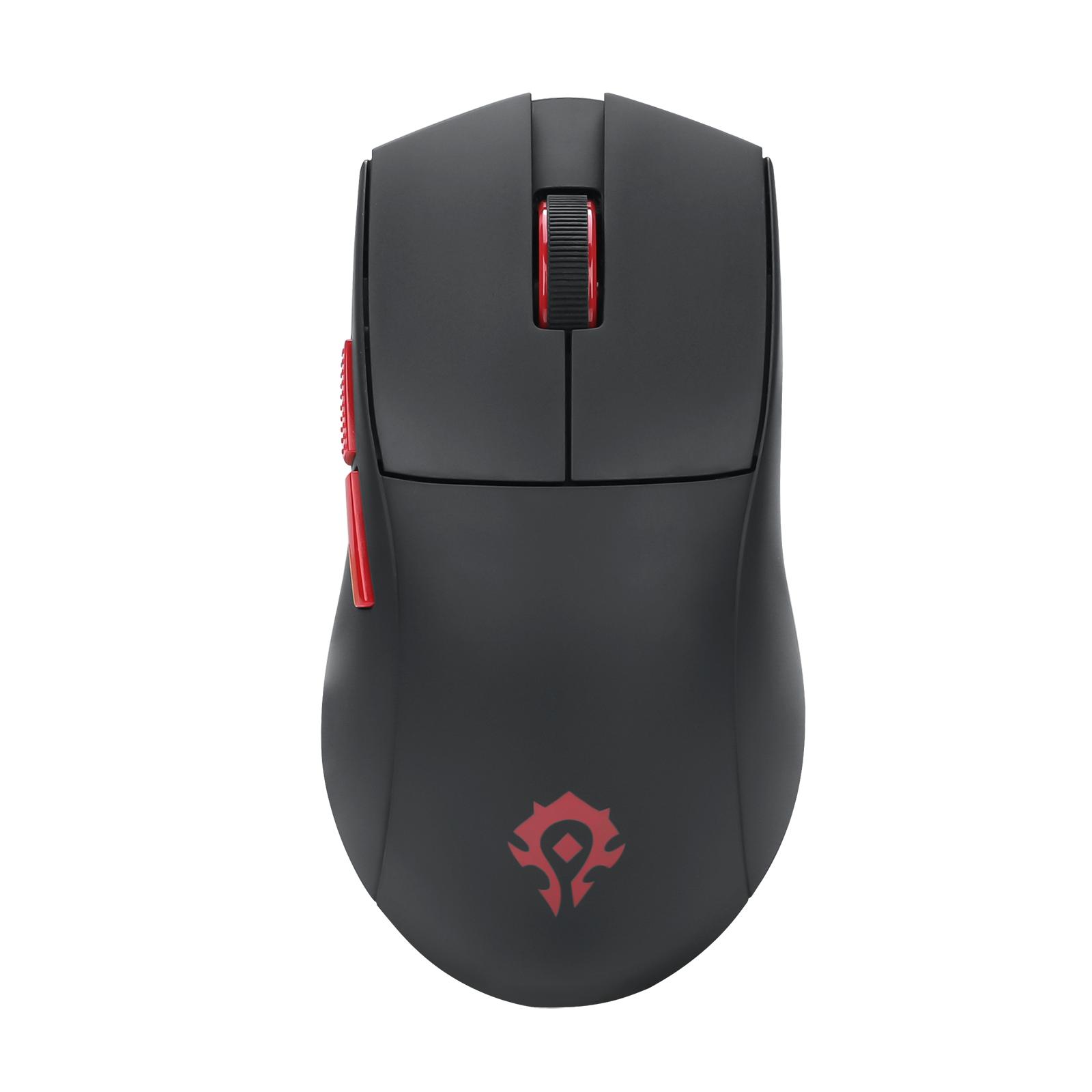 Mouse Gamer sem Fio Redragon King Pro World Of Warcraft Horda 26000dpi Wireless/Bluetooth Preto