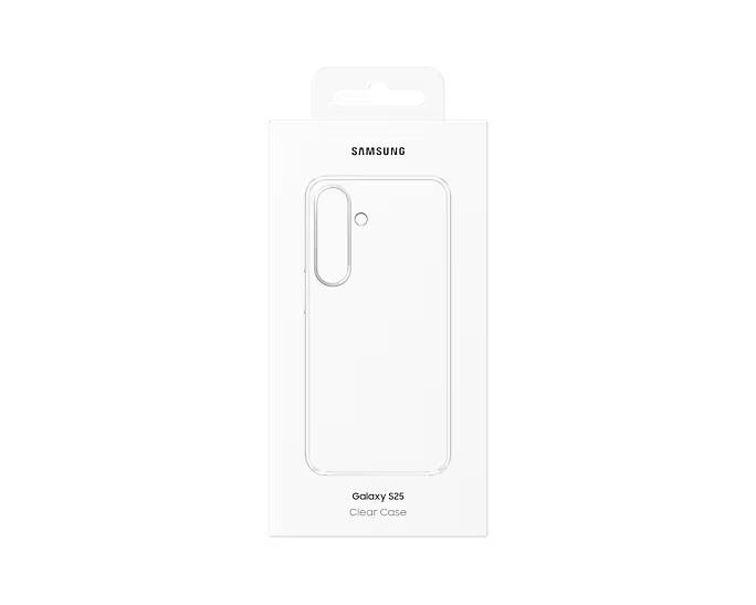 Capa Protetora Transparente para Samsung Galaxy S25