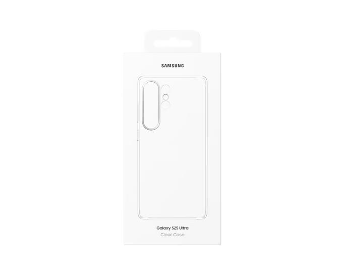 Capa Protetora Transparente para Samsung Galaxy S25 Ultra