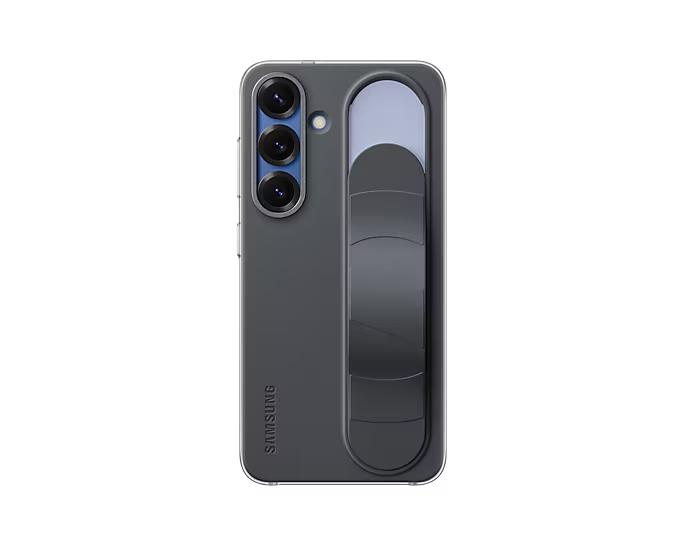 Capa Protetora de Silicone com Cinta Preta para Samsung Galaxy S25+