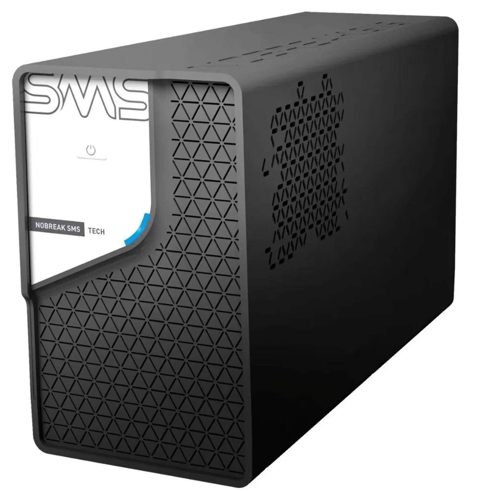 Nobreak 1800VA SMS Tech Entrada Bivolt Saída 115V 8 Tomadas (6x 10A 2x 20A)